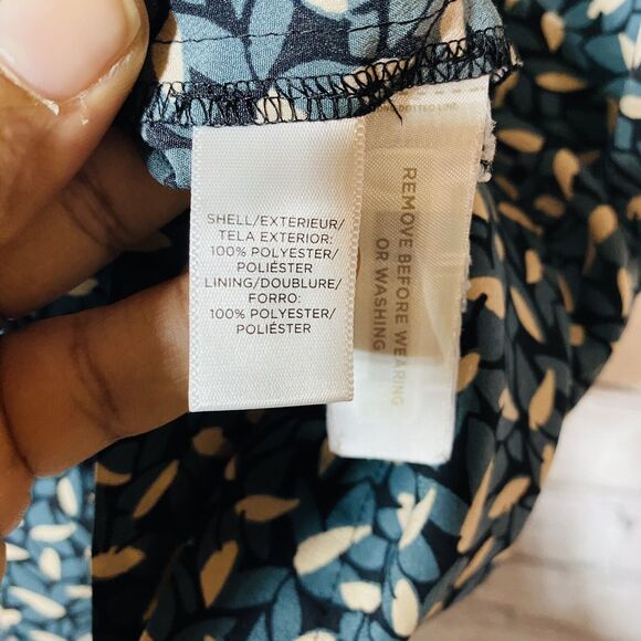 Laundry By Shelli Segal Women's Tops Long Sleeves Collared Button Down Shirt M - Picture 7 of 7